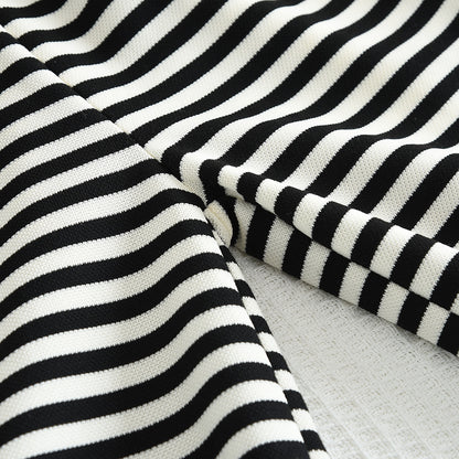 Girls' Striped Comfortable Casual Set