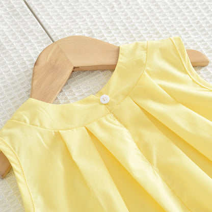 Girls' Shirt+Stripe Pant 2PCS Set