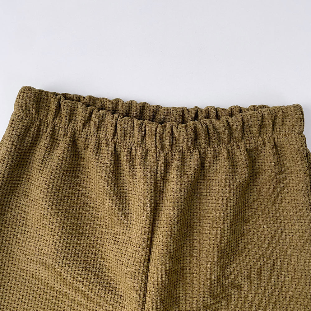 Girls' Loose Top+Flared Trousers Casual Set