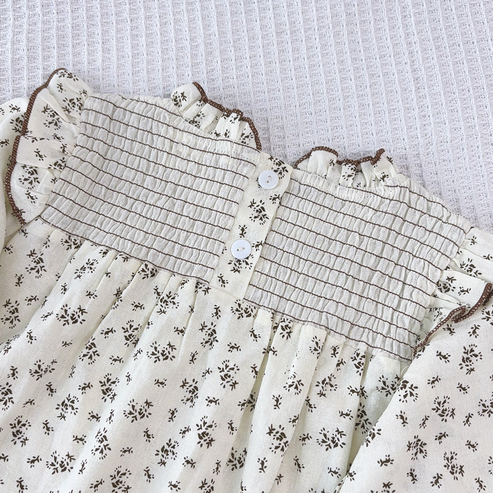 Girls' Long Sleeve Printing Blouse