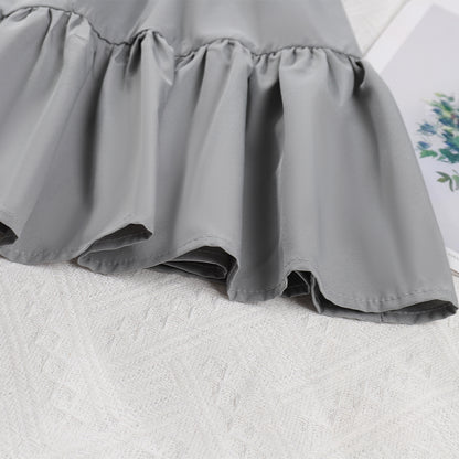 Girls' Short Sleeve Elegant Ceremonial Dress