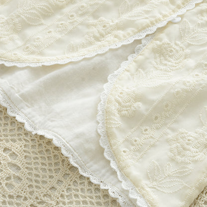Girls' Floral Embroidery Lace Princess Set