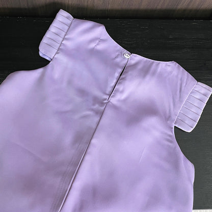 Girls' Elegant Three-dimensional Floral Dress