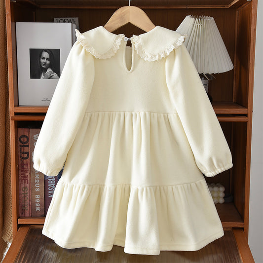 Girls' Lace Bow-knot Cute Baby Dress
