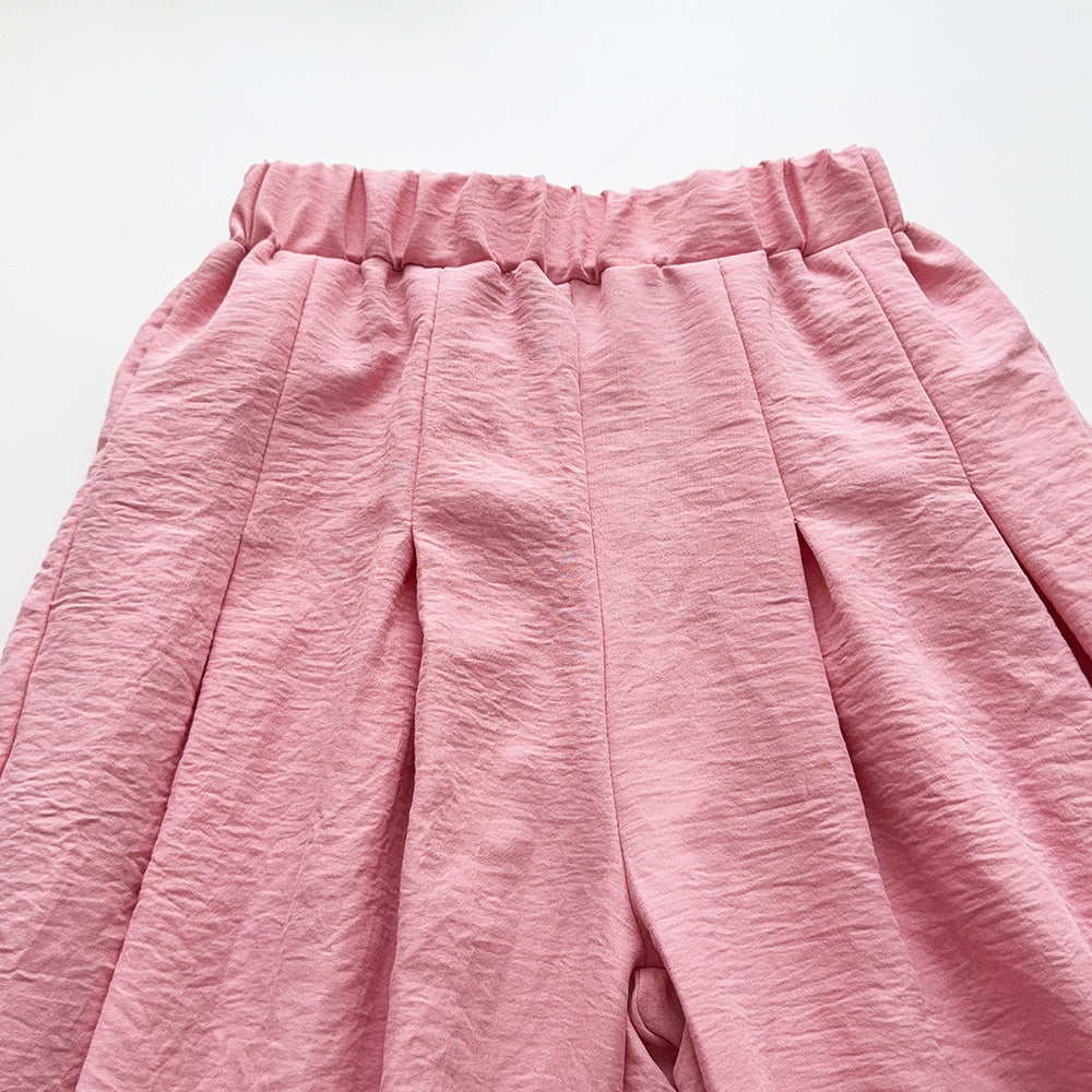 Girls' Bow-knot Loose Style Casual Trousers