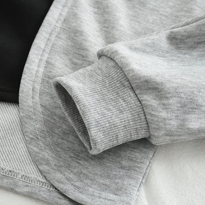 Girls' Letter Top+Flared Pant Casual Set