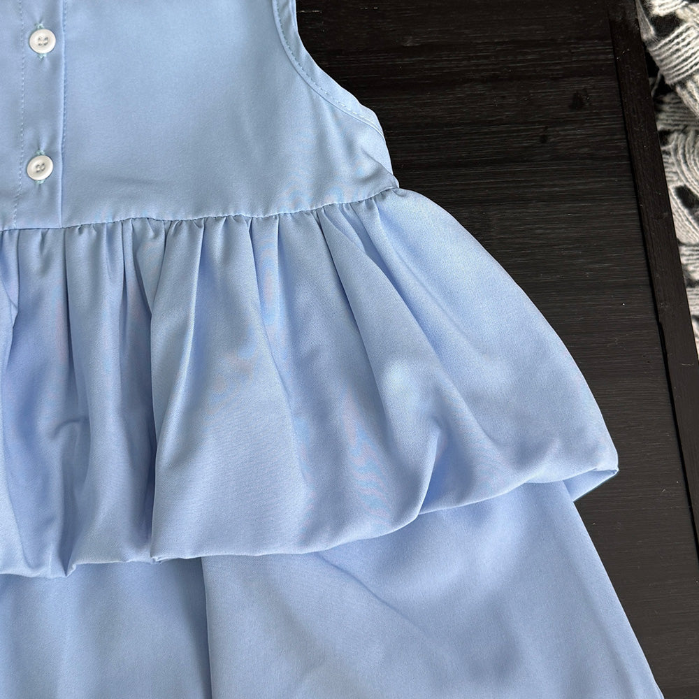Girls' Elegant Cake Princess Dress