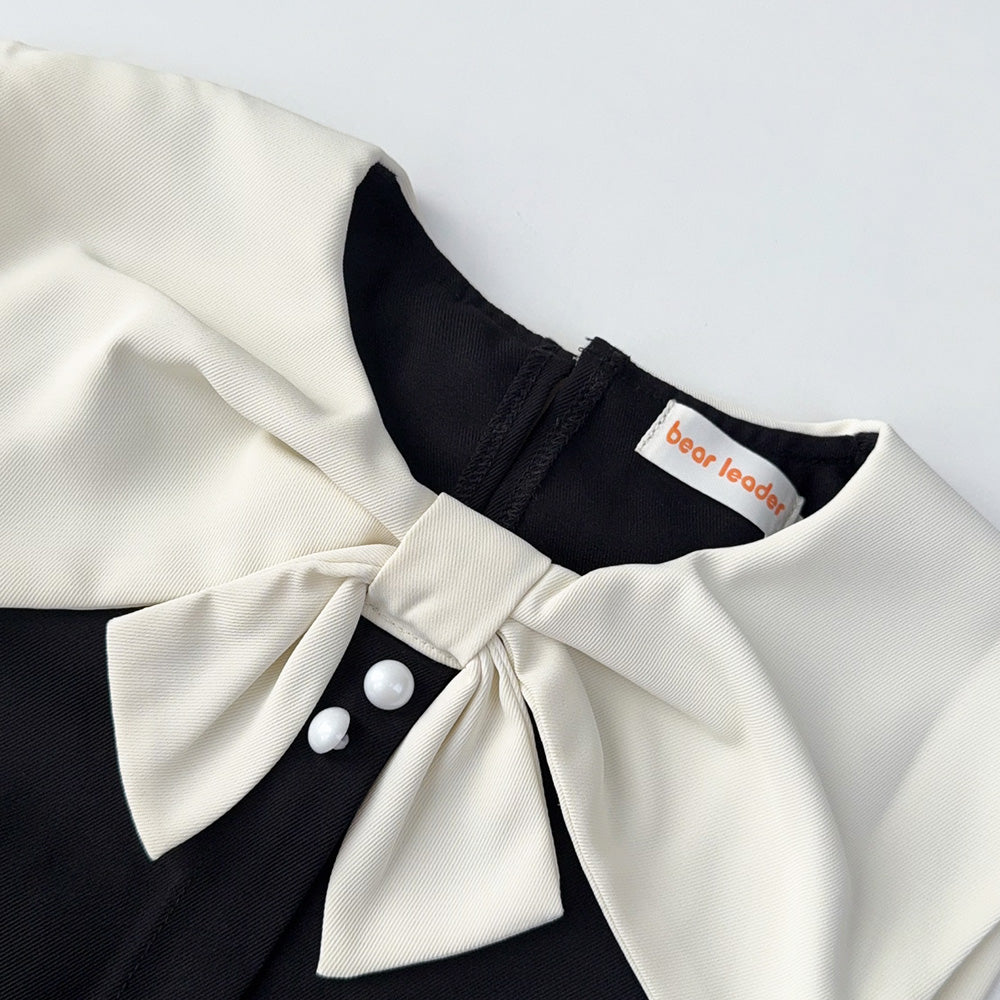 Girls' Big Bow-knot Elegant Dress