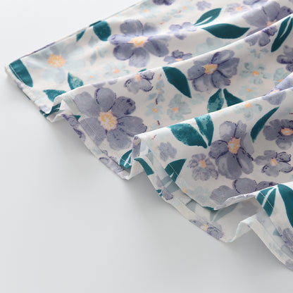 Girls' Floral Printing Princess Dress
