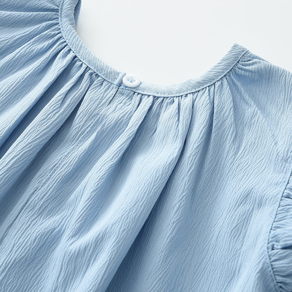 Girls' Summer Loose Casual Dress