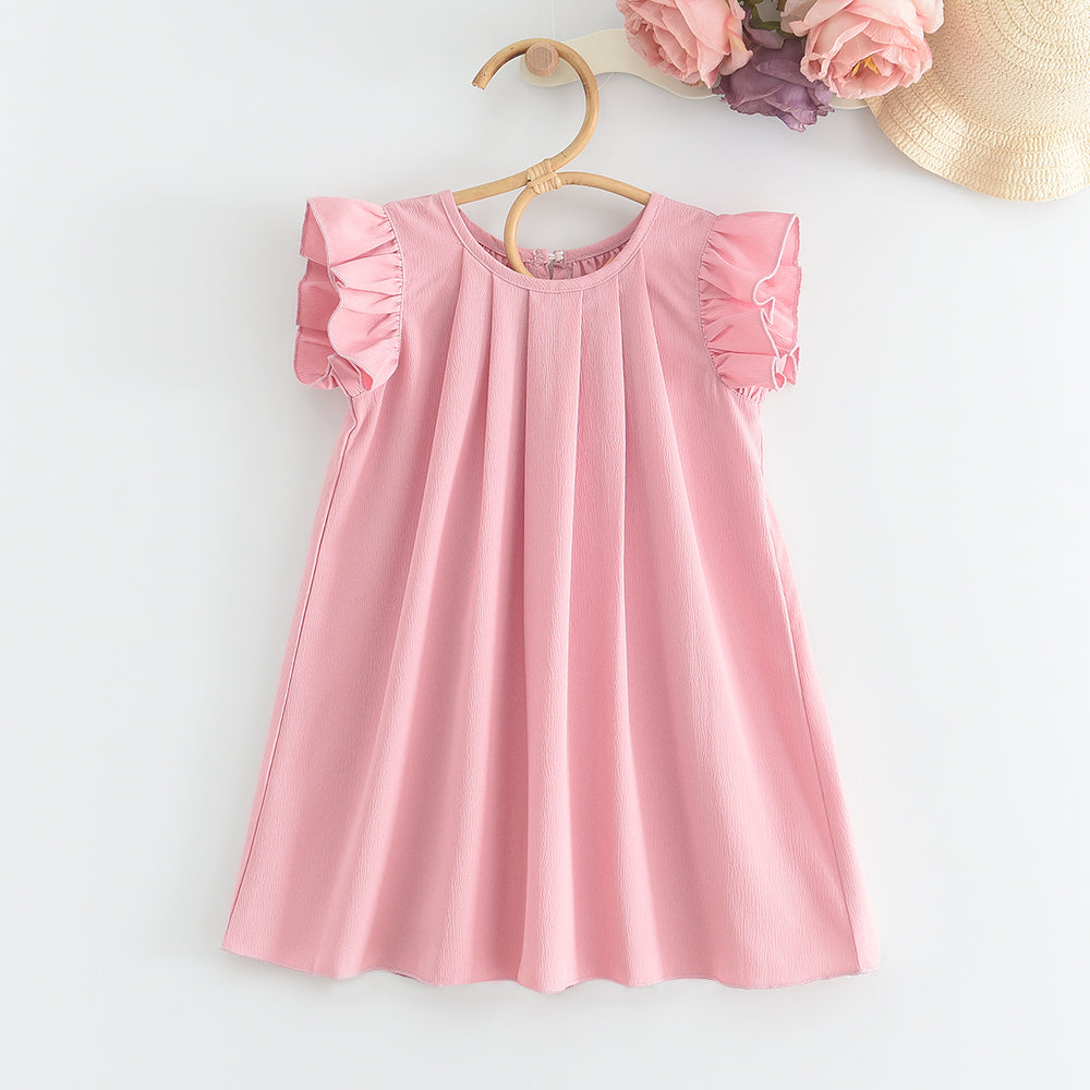 Girls' Summer Loose Casual Dress