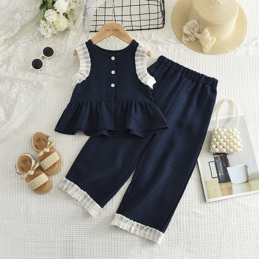 Girls' Ruffle Elegant Princess Set