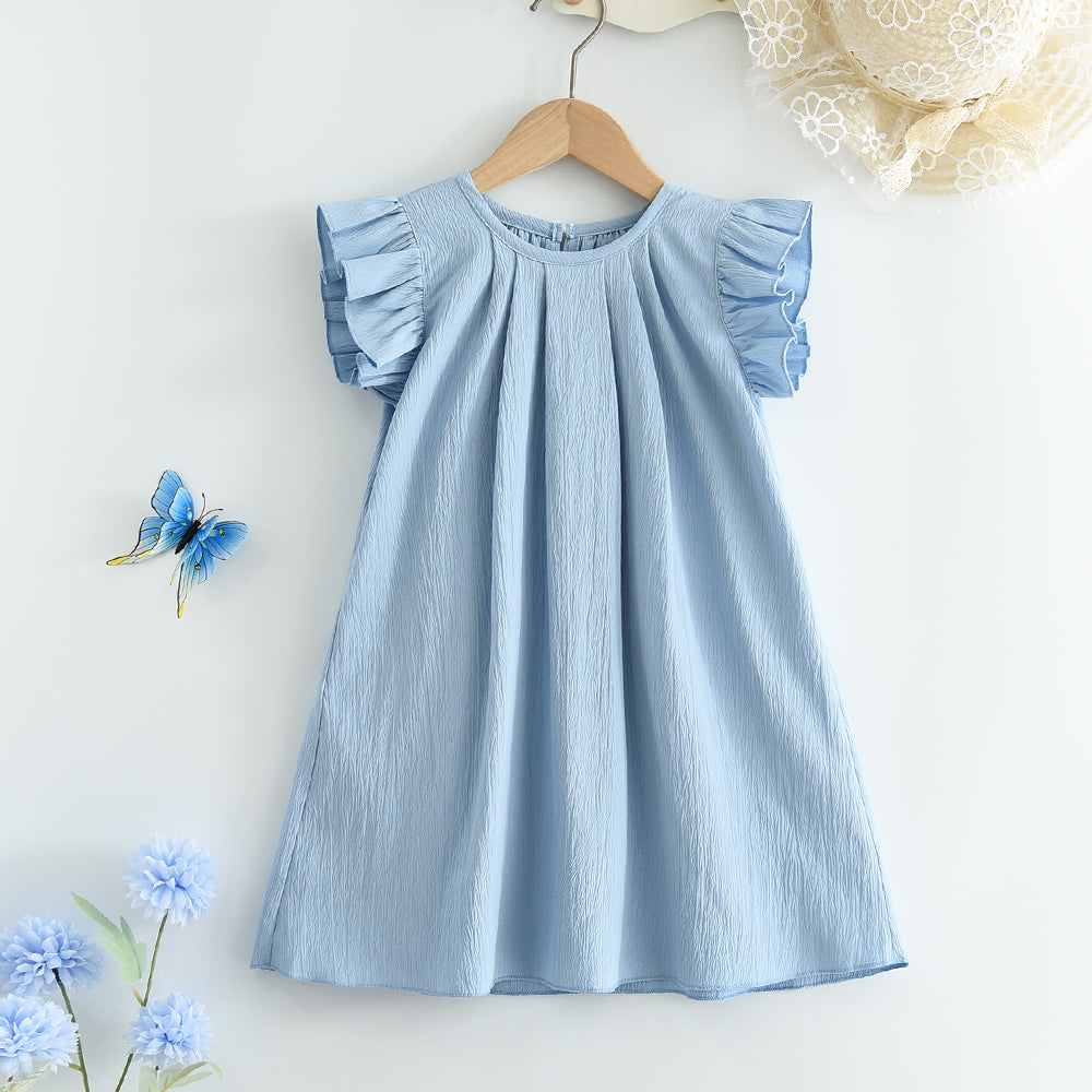 Girls' Summer Loose Casual Dress