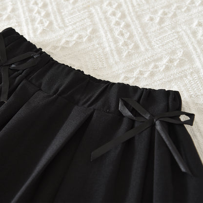 Girls' Classic Stripes Skirt Set