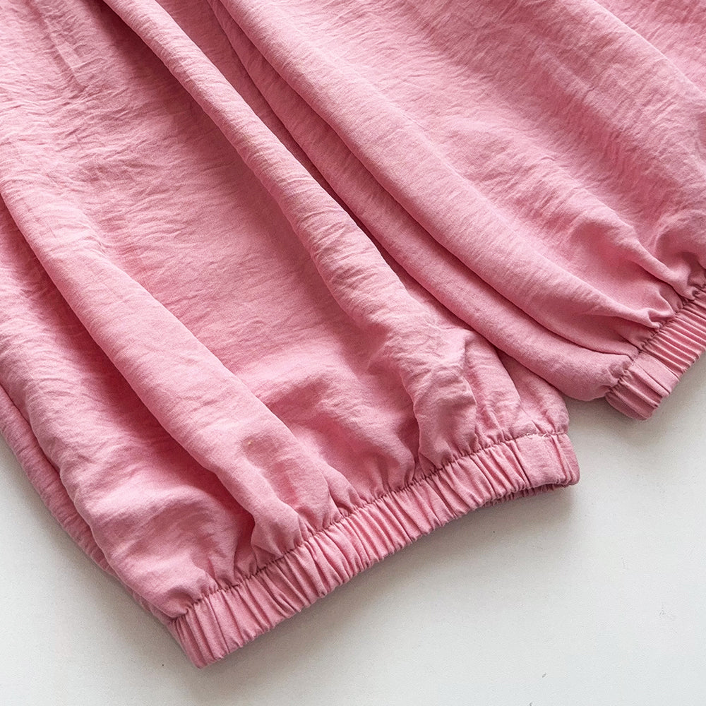 Girls' Bow-knot Loose Style Casual Trousers