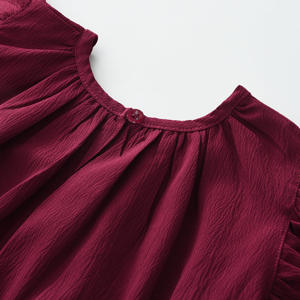 Girls' Summer Loose Casual Dress