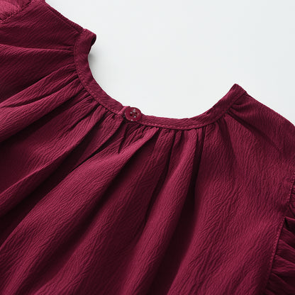 Girls' Summer Loose Casual Dress