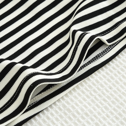 Girls' Stripes Cute Casual Set