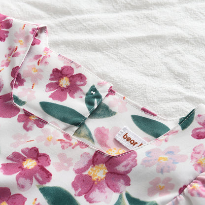 Girls' Floral Printing Vacation Dress