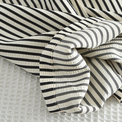 Girls' Shirt+Stripe Pant 2PCS Set