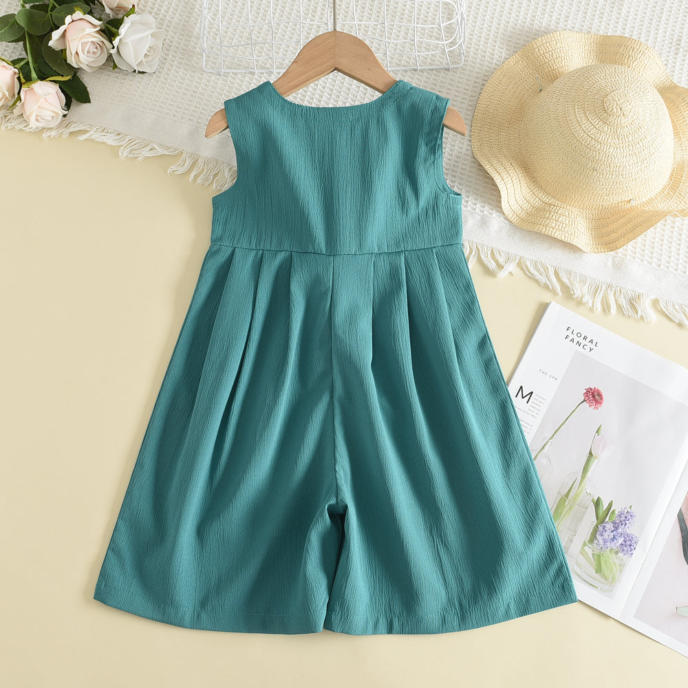 Girls' Fashion Loose Casual Jumpsuits