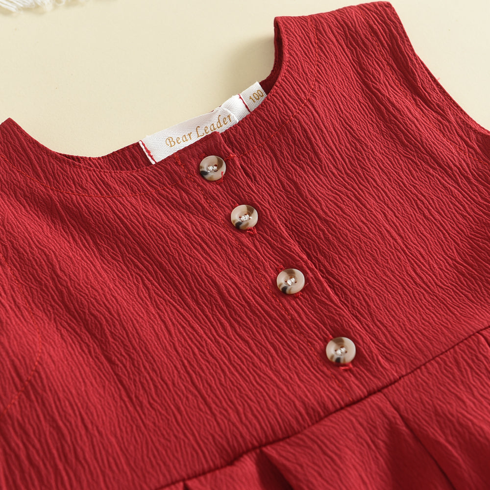 Girls' Fashion Loose Casual Jumpsuits