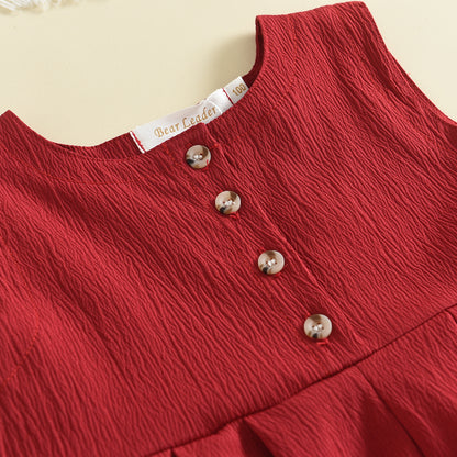 Girls' Fashion Loose Casual Jumpsuits
